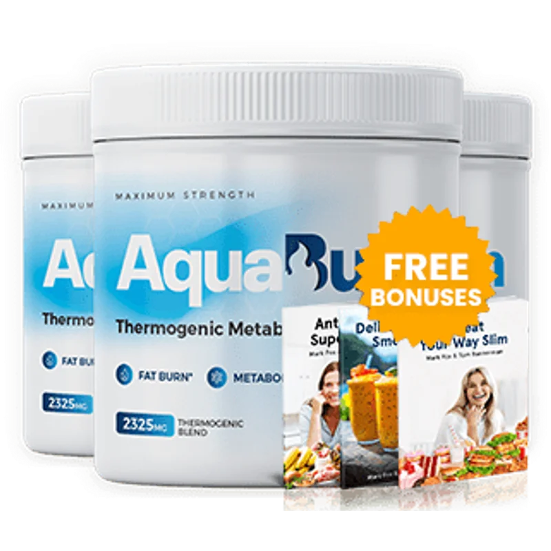 Aquaburn Weight Management Supplement Bottle (3 Bottle / 90 Day Pack)