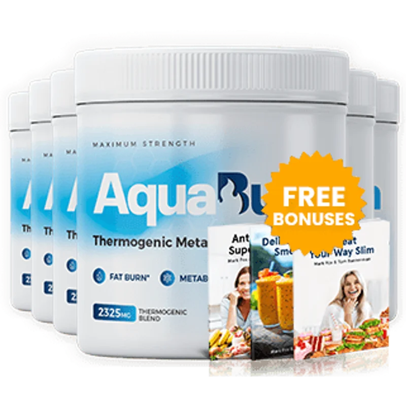 Aquaburn Weight Management Supplement Bottle (6 Bottle / 180 Day Pack)